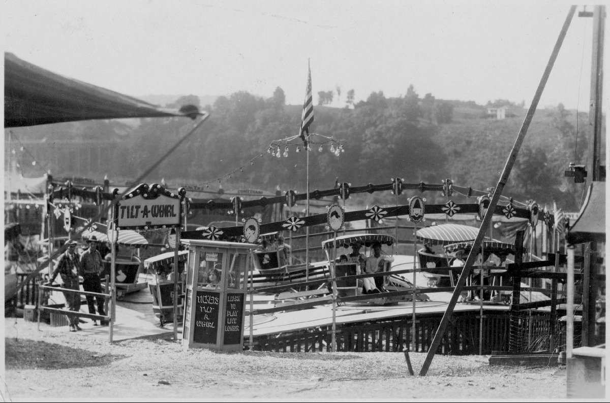 1930's Era Tilt A Whirl. 